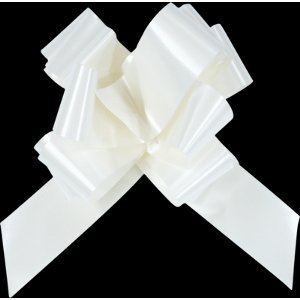 NOEUD A TIRER BLANC - SACHET DE 4