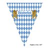 GUIRLANDE OKTOBERFEST PLASTIQUE 10 FANIONS - 5 METRES