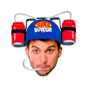 CASQUE ANTI-SOIF SUPER BUVEUR