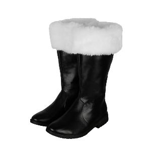 Bottes De Père-Noël Simili Cuir Taille 46