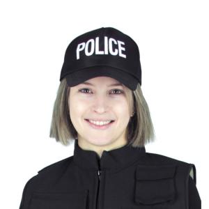 Casquette Police en tissu