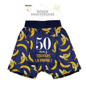 Boxer 50 Ans La Banane Taille L