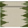 CHEMIN DE TABLE EFFET TISSU FIR FOREST 24 METRES
