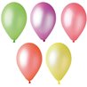 BALLONS FLUORESCENTS EN LATEX 25 CM - SACHET DE 20