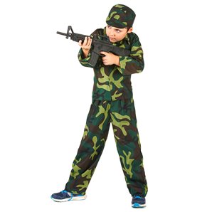 DEGUISEMENT MILITAIRE 7/9 ANS
