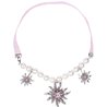 COLLIER EDELWEISS AVEC STRASS