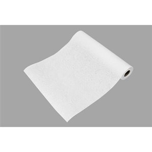 CHEMIN DE TABLE BLANC EN RELIEF INTISSE - 29 CM X 5 METRES