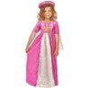DEGUISEMENT PRINCESSE MEDIEVALE ROSE ET OR 4/6 ANS