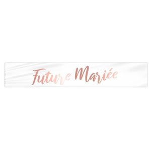 ECHARPE FUTURE MARIEE EN SATIN