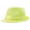 Chapeau Jaune A Sequins