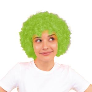 Perruque Frisée Verte