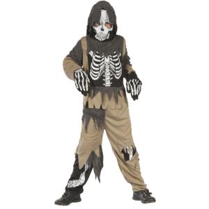 Costume Squelette Zombie 7/9 Ans