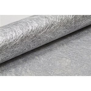CHEMIN DE TABLE METALLISE ARGENT 5 X 0,29 METRES
