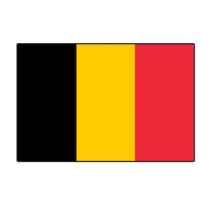 DRAPEAU BELGIQUE 90X150CM DECORATIF