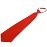 CRAVATE ROUGE EN SATIN 46 CM