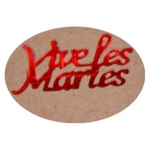 DECOUPES VIVE LES MARIES BORDEAUX