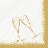 Serviettes Dunisoft Sparkly Cheers - Paquet de 60