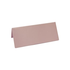 MARQUE-PLACE ROSE EN CARTON - PAQUET DE 6