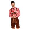 Salopette Bavaroise Seppl Cuir Marron Taille XS