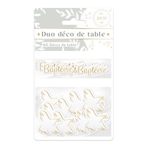 DECOR DE TABLE BAPTEME