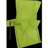 HOUSSES DE CHAISE AVEC NOEUD VERT X10