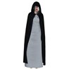 CAPE NOIRE CAPUCHE 152 CM