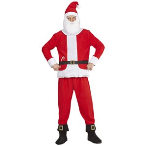 COSTUME PERE-NOEL AMERICAIN TAILLE L - 5 PIECES
