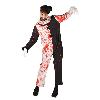 Costume Clown Horreur M/L Noir Et Blanc