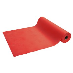 CHEMIN DE TABLE ROUGE SPUNBOND - ROULEAU DE 24 Mètres