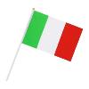 Drapeau Italie 15 x 22 Cm - Lot De 12