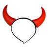 Cornes De Diable Rouge En Pvc