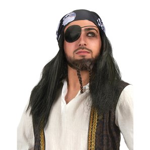 PERRUQUE PIRATE ET BANDANA