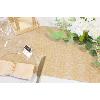 Chemin de table toile de jute naturelle 3 mètres