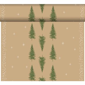 CHEMIN DE TABLE EFFET TISSU HUMBLE TREES 24 METRES