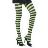 Collant Rayé Vert Et Noir