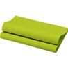 SERVIETTES DUNISOFT VERT KIWI 40X40CM - PAQUET DE 20