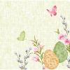 Serviettes Dunisoft Joyful Spring 40 x 40 Cm - Paquet de 12