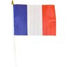 DRAPEAU FRANCE 14X21CM POLYESTER