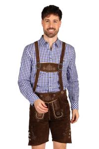 Salopette Bavaroise Seppl Cuir Marron Taille XXXL