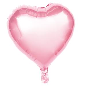Ballon Coeur Rose Mylar 45 Cm