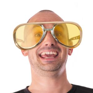 Lunettes Elvis Géantes