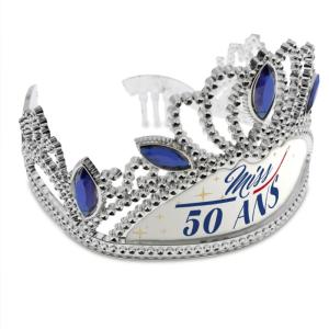 Diadème Miss 50 Ans