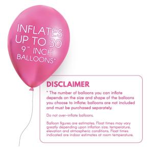 Hélium pour 30 ballons