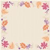 SUR-NAPPE EFFET TISSU BRIGHT AUTUMN 84X84CM