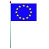 DRAPEAU EUROPE 10X15CM EN PAPIER GLACE