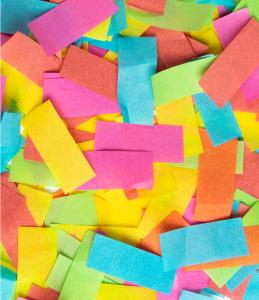 Confetti  A Air Comprimé 60 Cm Multicolore