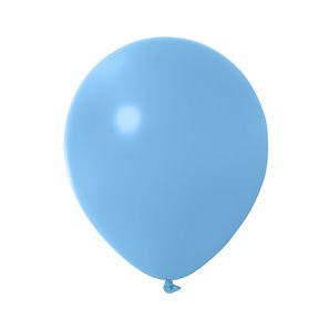 BALLONS BLEU CIEL EN LATEX 25 CM - SACHET DE 20