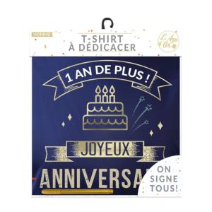 Tee-Shirt Anniversaire Homme