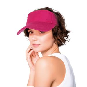 Casquette A Visière Fluo Rose