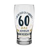 VERRE A BIERE 60 ANS
